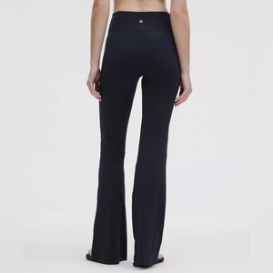 Lululemon Groove Pant SHR Flare Nulu True Navy Blue Super High Rise NWT